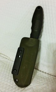OD Green Knife Sheath for my SOG to replace the cheap leather one